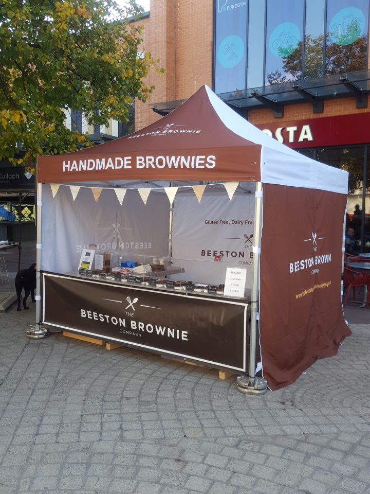 Beeston Brownie Market Stall