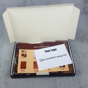 Corporate Brownie Box Delivered