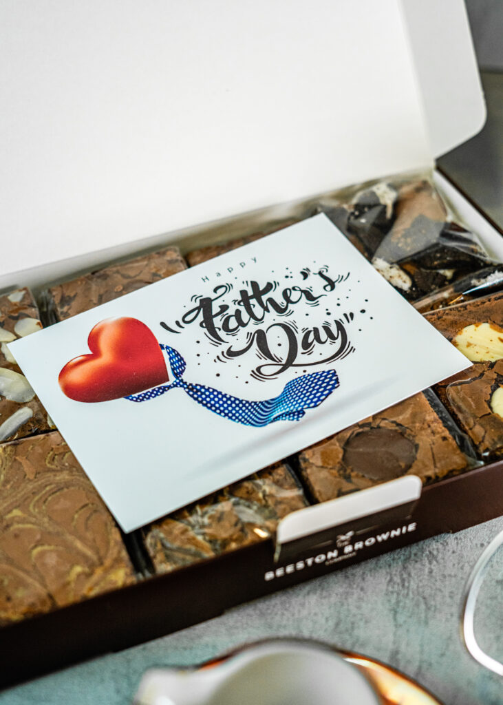 Father's Day Brownie box