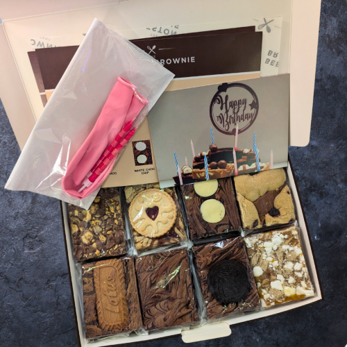 Brownie & Blondie Birthday Box